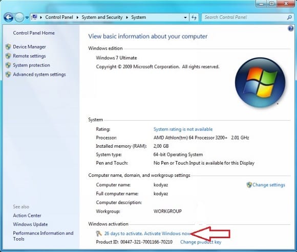 windows 7 change product key missing windows 7 change product key missing