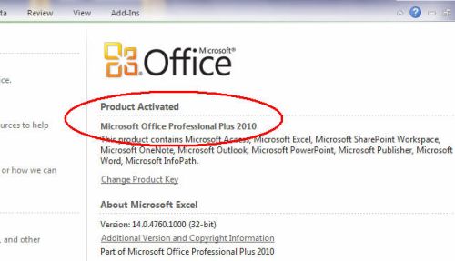 Eine Reihenfolge unserer qualitativsten Microsoft office key 2010