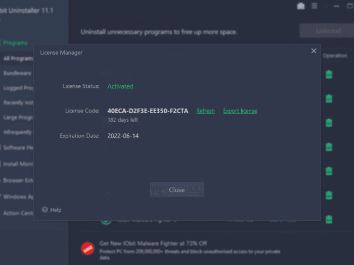 iobit uninstaller 11.5 pro key iobit uninstaller 11.5 pro key